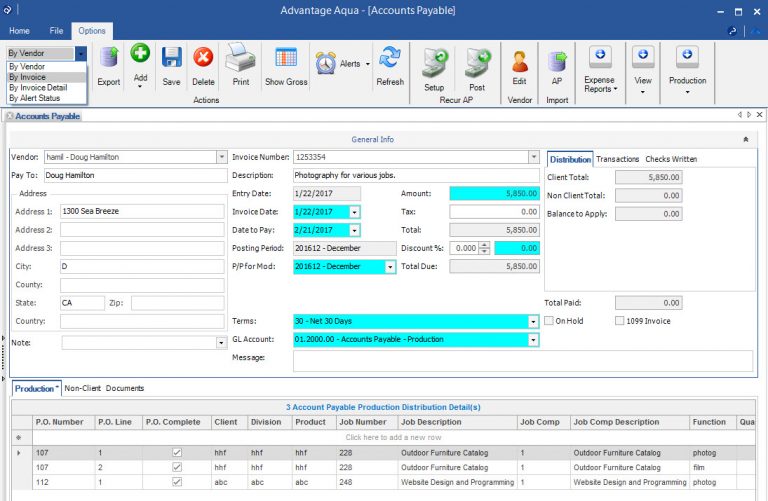 Ad Agency Accounting Software | Advantage Software